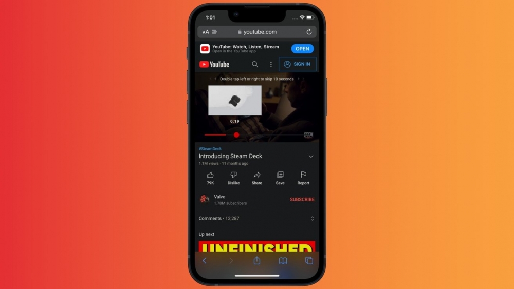 Xem YouTube trên iPhone: Safari so với ứng dụng YouTube?