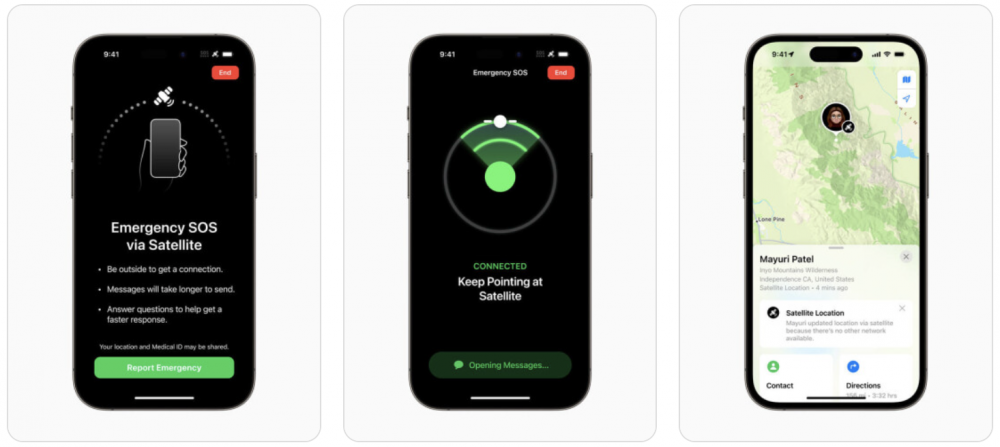 Tính năng vệ tinh SOS trên iPhone 14