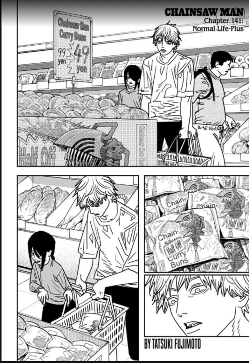 spoiler chaisaw man 141 ngày bình yên