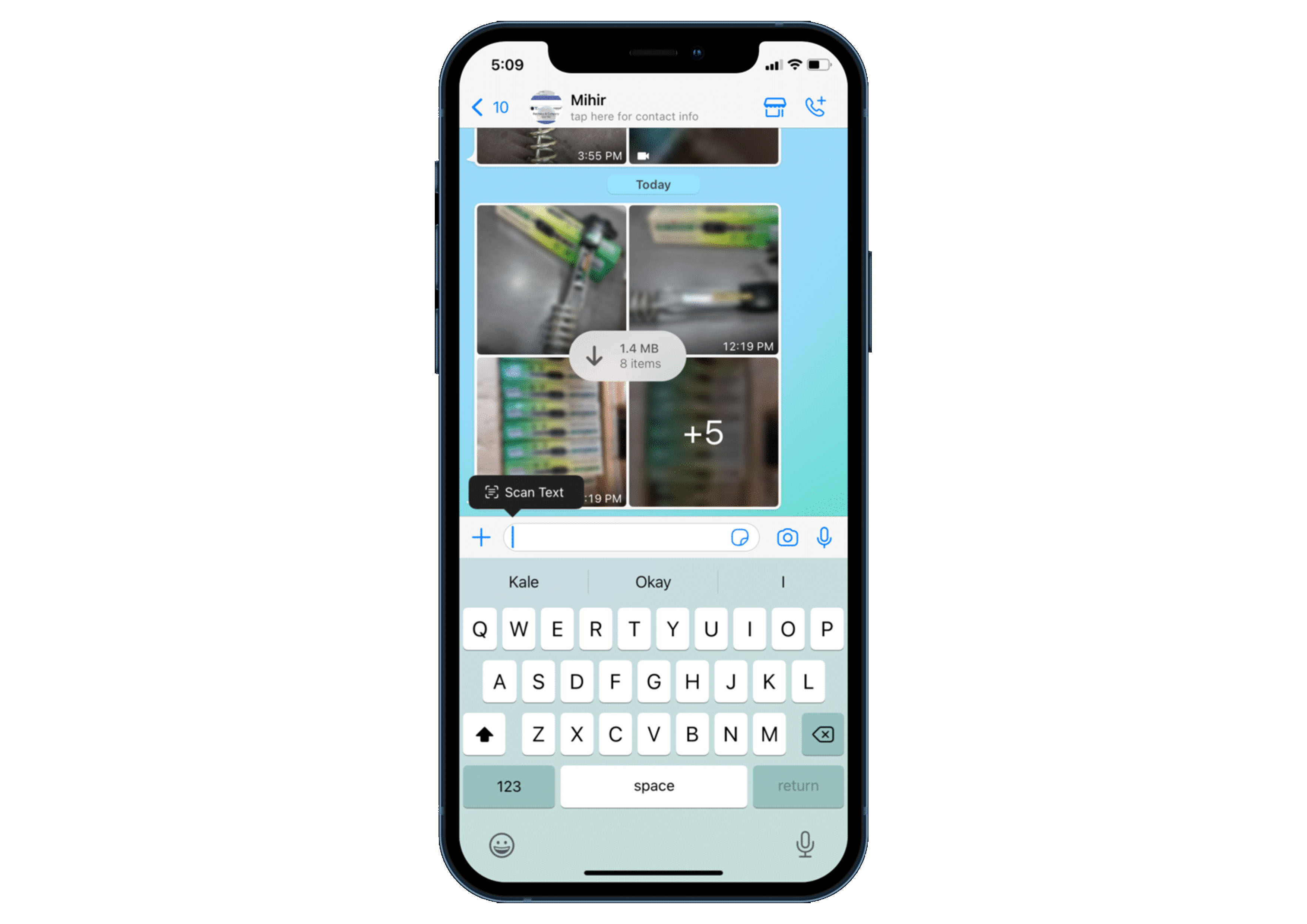 Sử dụng văn bản trực tiếp từ các ứng dụng của bên thứ ba