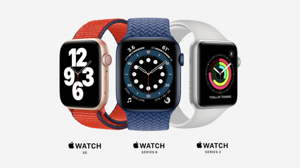 Sự khác biệt giữa Apple Watch SE với Apple Watch Series 3