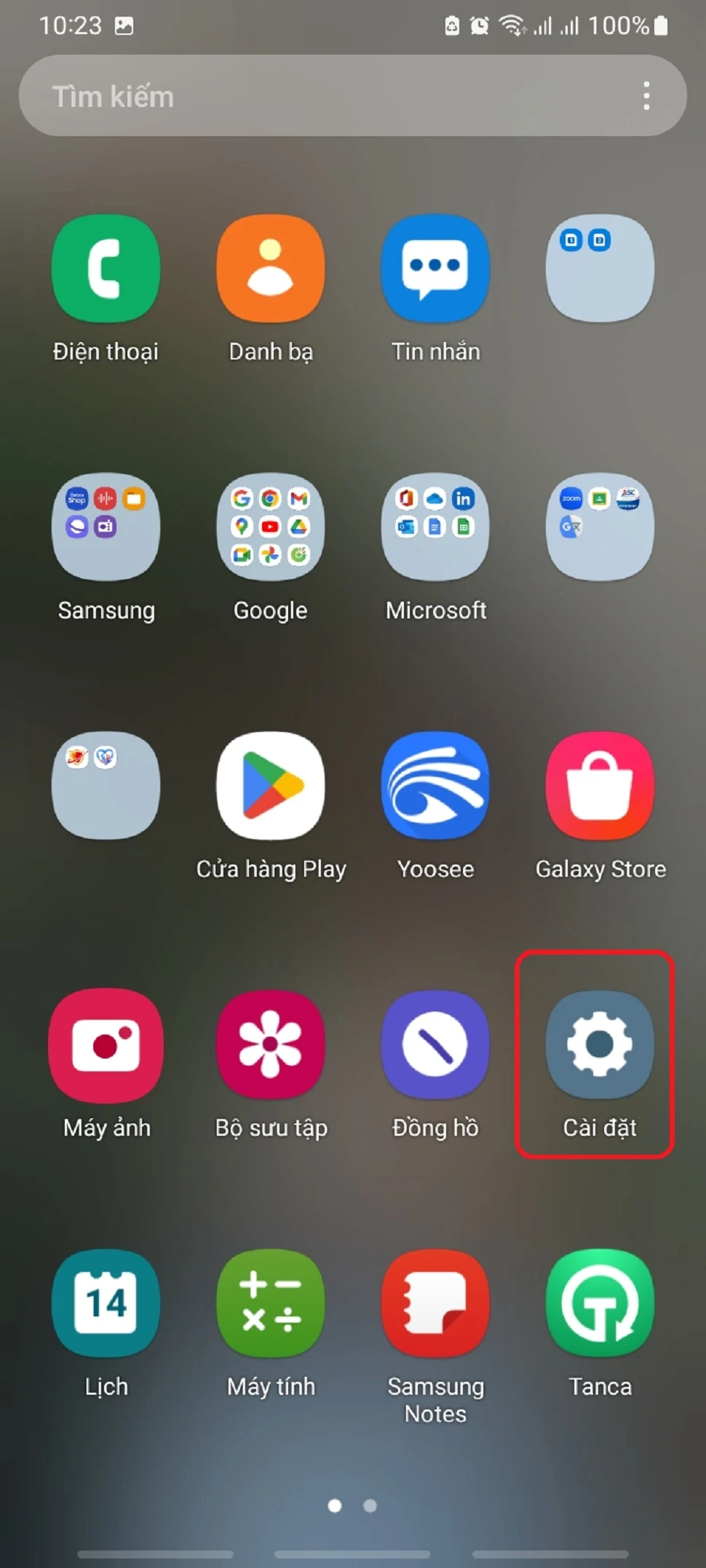 Khôi phục cài đặt mạng dữ liệu di động  