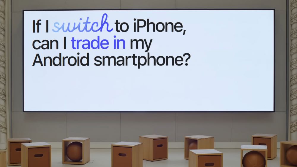 Chuyển Android sang iPhone