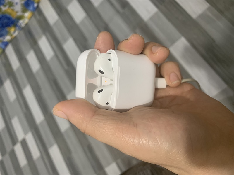 Tai nghe Bluetooth AirPods 2 - Chính hãng VN/A-Sạc nhanh, thời lượng pin 5 tiếng và hỗ trợ sạc không dây