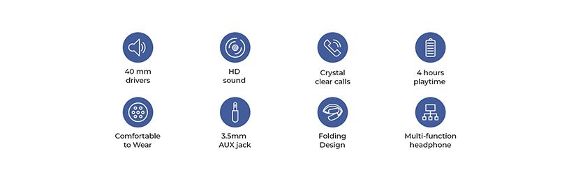 Tai nghe chụp tai Havit H2590BT Pro