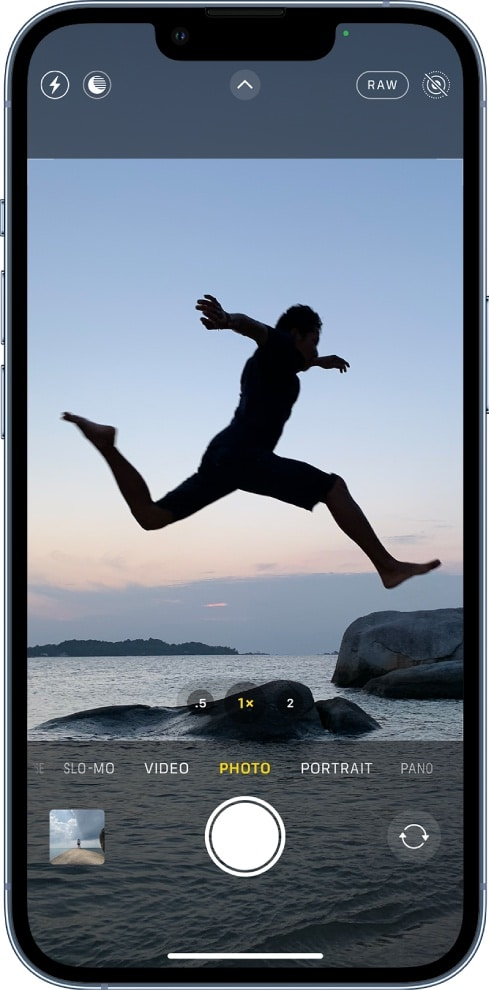 Quay video khi đang ở chế độ chụp ảnh