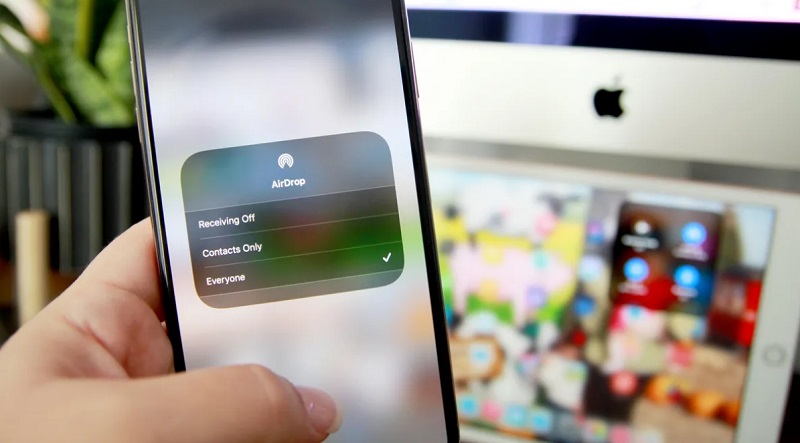 Tính năng AirDrop trên các thiết bị apple 