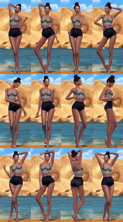 Tạo dáng bên bờ biển dành cho các nàng vào dịp lễ này 