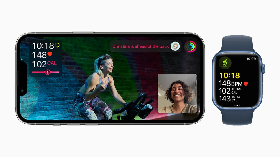 Tập luyện cùng bạn bè với Apple Fitness+ trên trên iPhone và Apple Watch