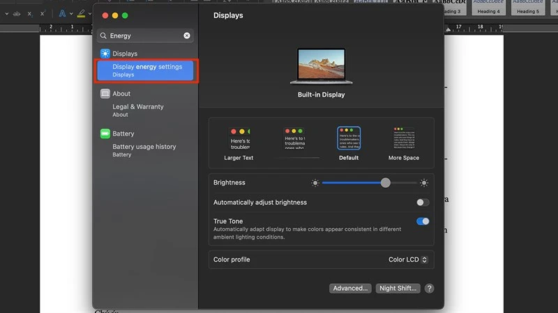 Hướng dẫn tắt tính năng tự động Sleep trên MacBook