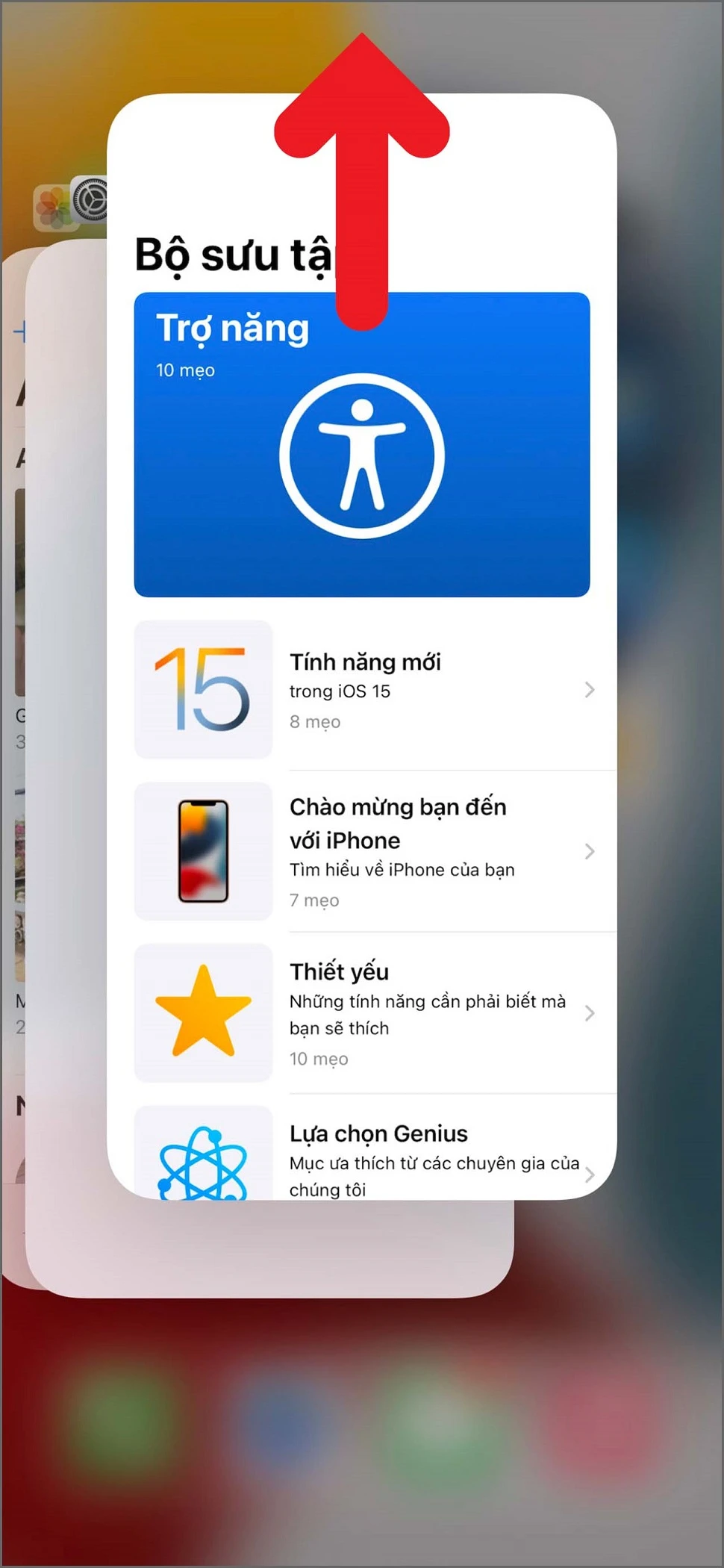 Cách tắt ứng dụng trên iPhone 