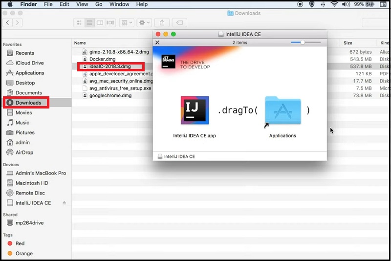 Cách để mở tệp DMG nhanh chóng