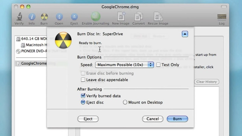 Mẹo sử dụng tệp tin DMG an toàn