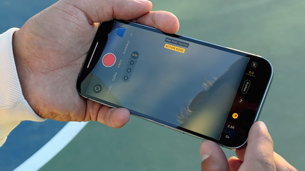 Thử nghiệm chế độ Hành động trên iPhone 14 Pro