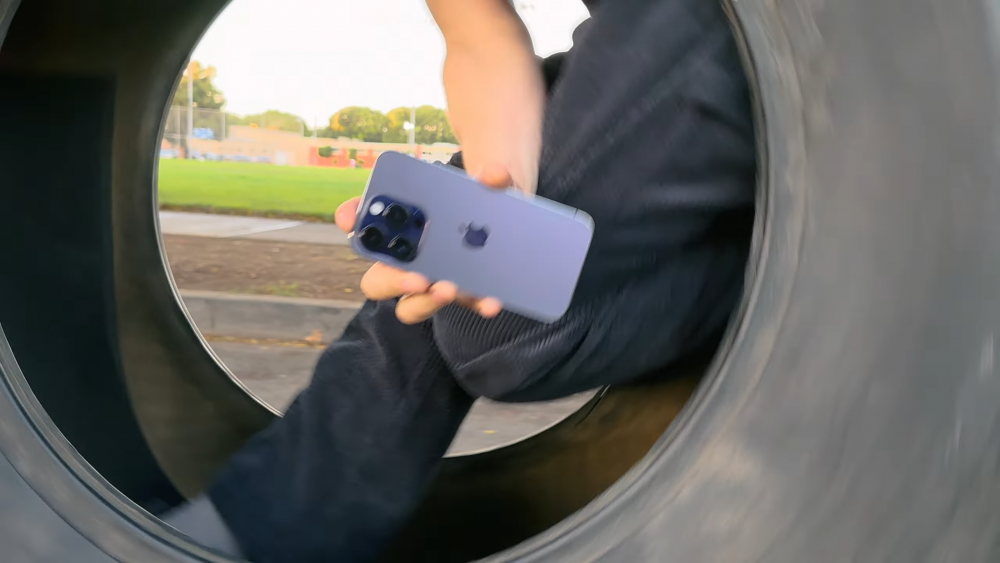 Thử nghiệm chế độ Hành động trên iPhone 14 Pro