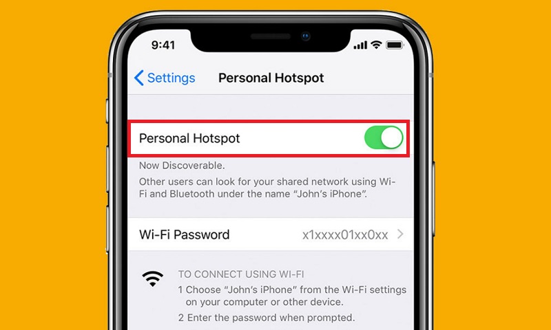 Cải thiện hiệu suất Điểm truy cập di động trên iphone 