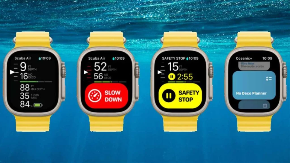 Theo dõi hoạt động lặn của bạn qua ứng dụng Oceanic+ Dive Computer App