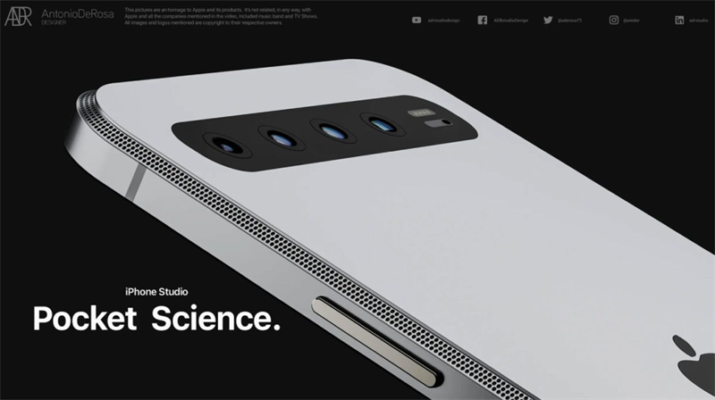 Thiết kế iPhone thế hệ mới 