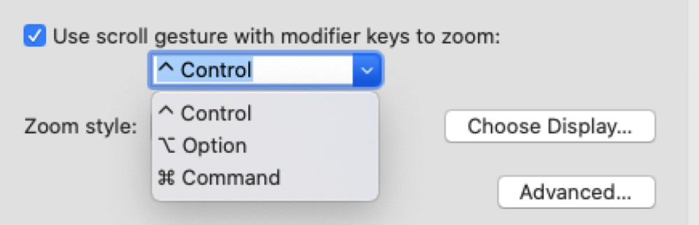 thu nhỏ màn hình macbook
