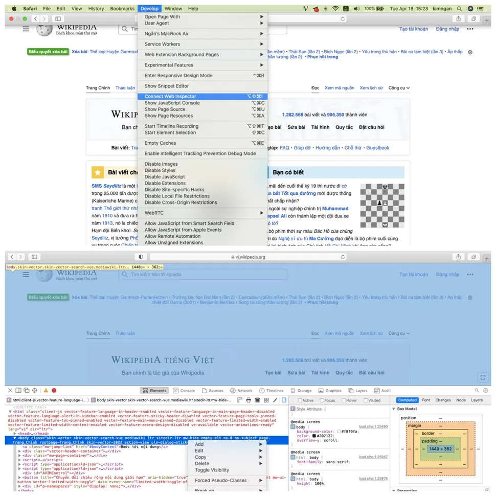 Thủ thuật chụp ảnh màn hình cuộn trên MacBook