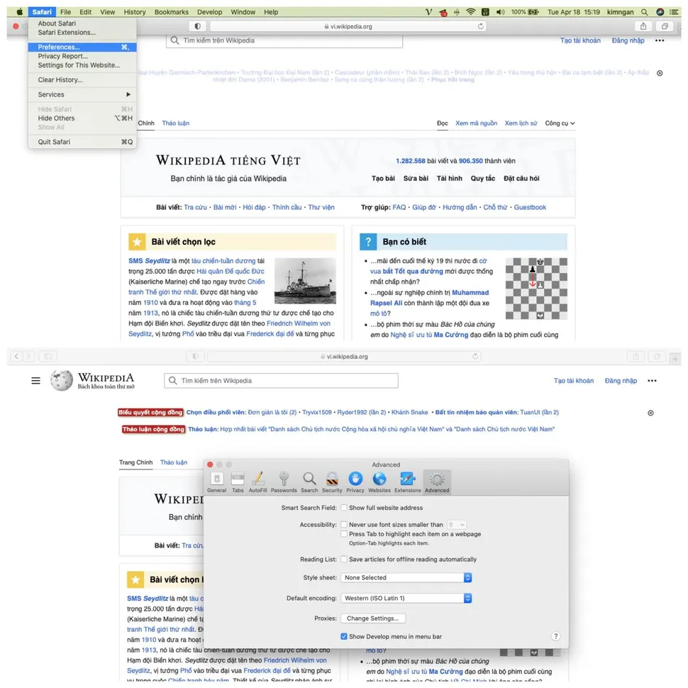 Thủ thuật chụp ảnh màn hình cuộn trên MacBook