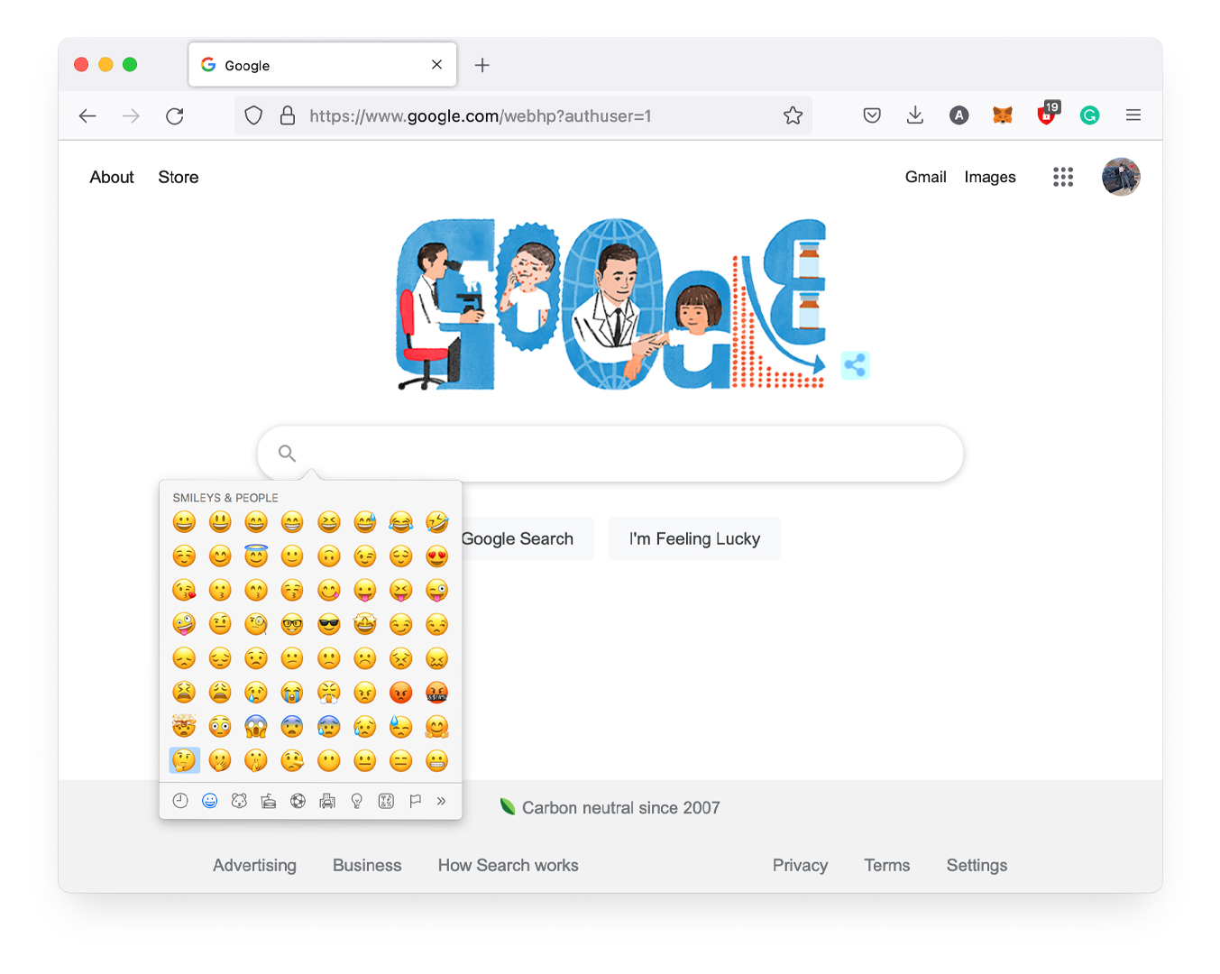 Phím tắt biểu tượng cảm xúc