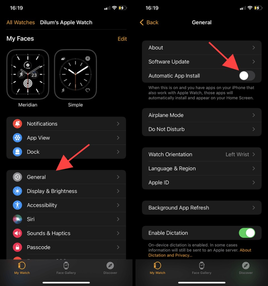 Stop every app from automatically installing