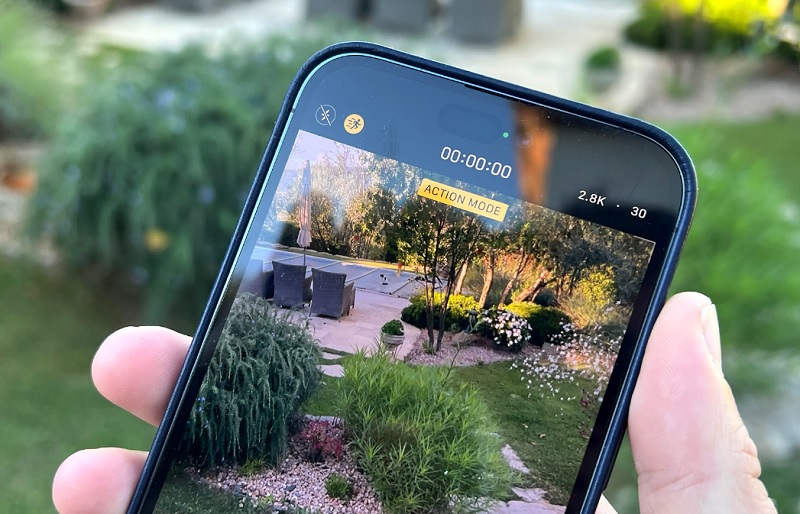 Chế độ Action Mode trên iPhone