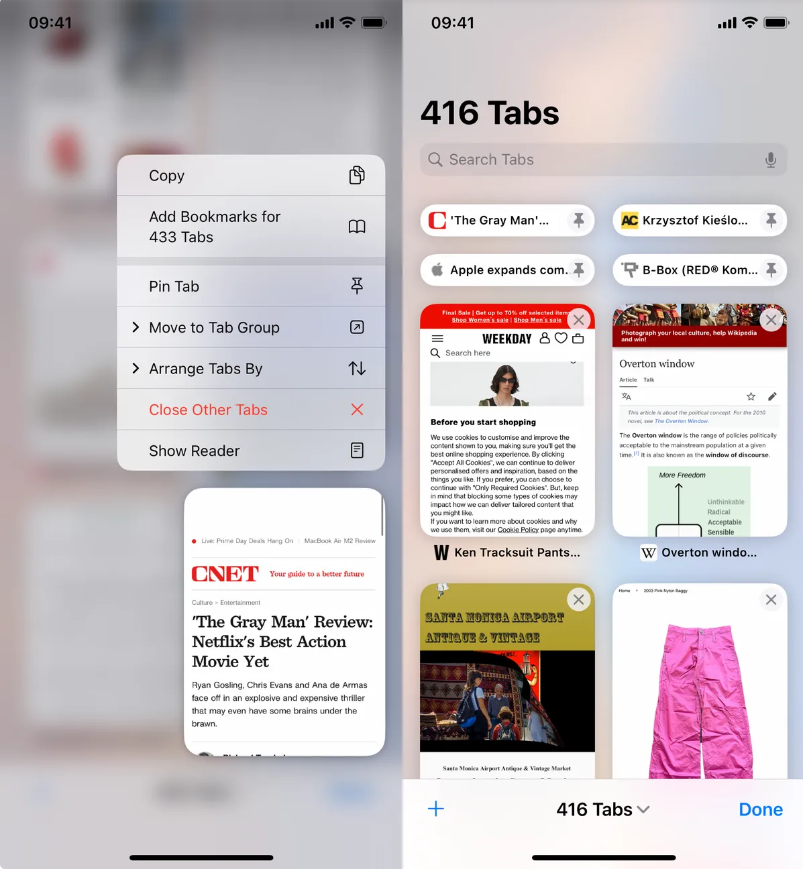 Ghim các tab yêu thích của bạn trong Safari