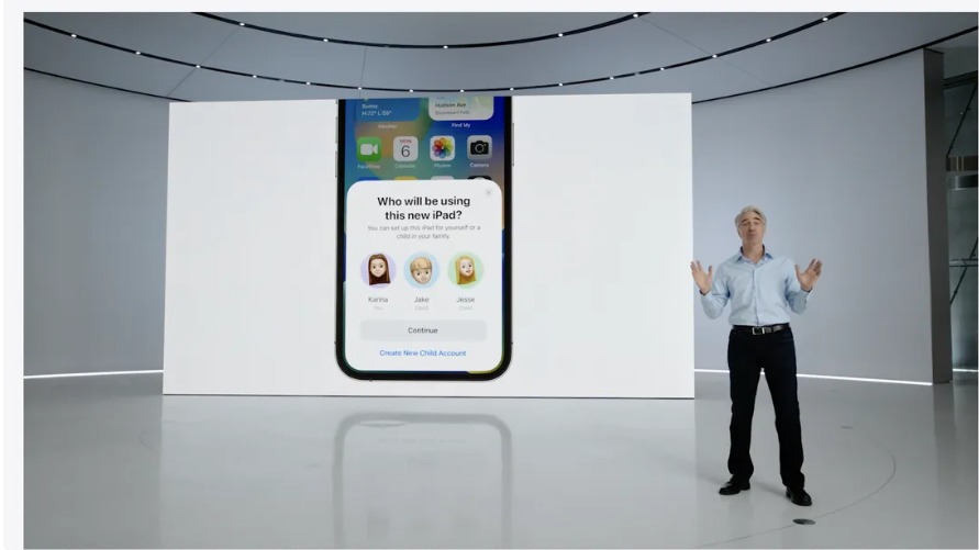Danh sách iCloud gia đình