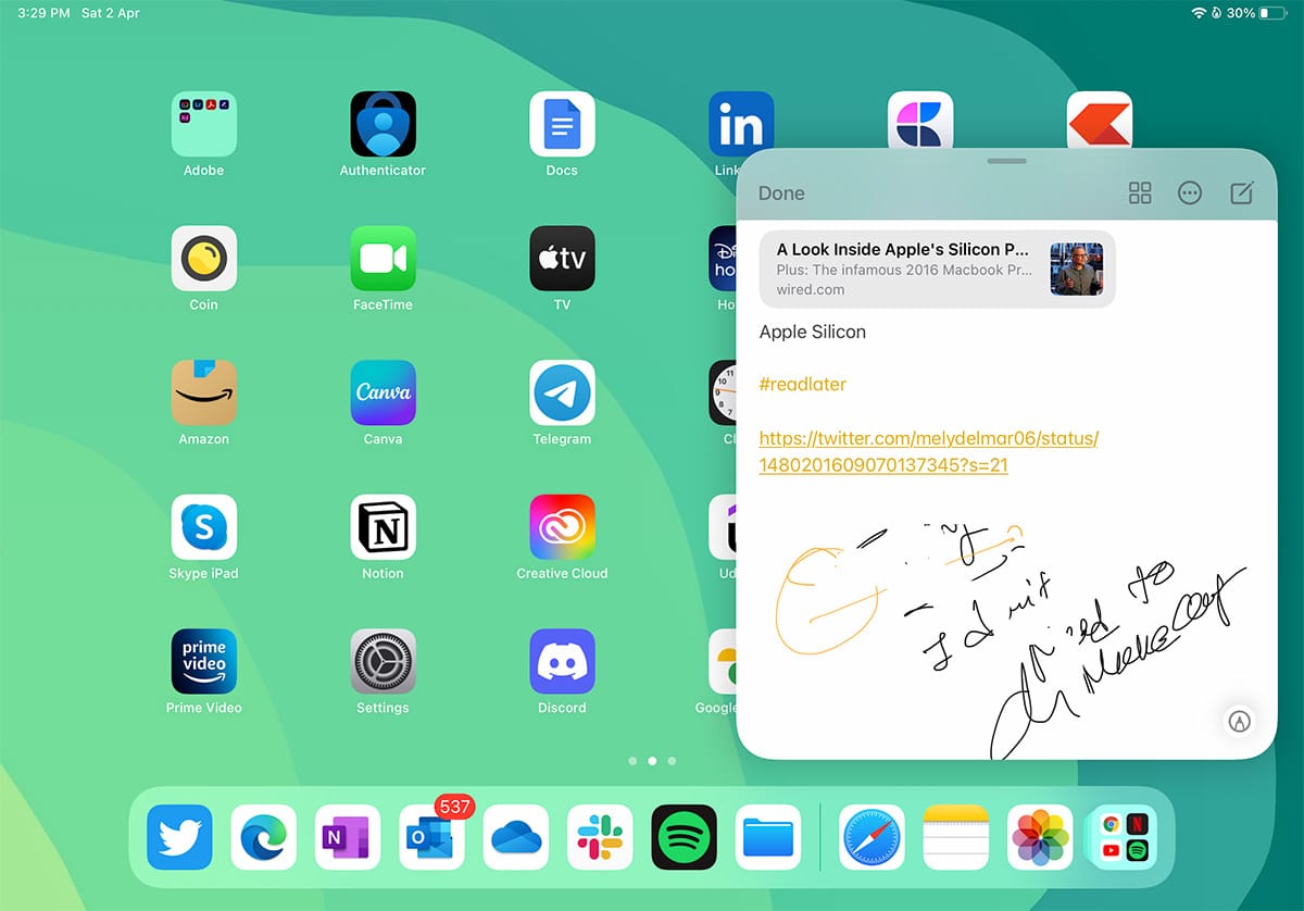 Tùy chỉnh nhiều hơn trong cử chỉ góc