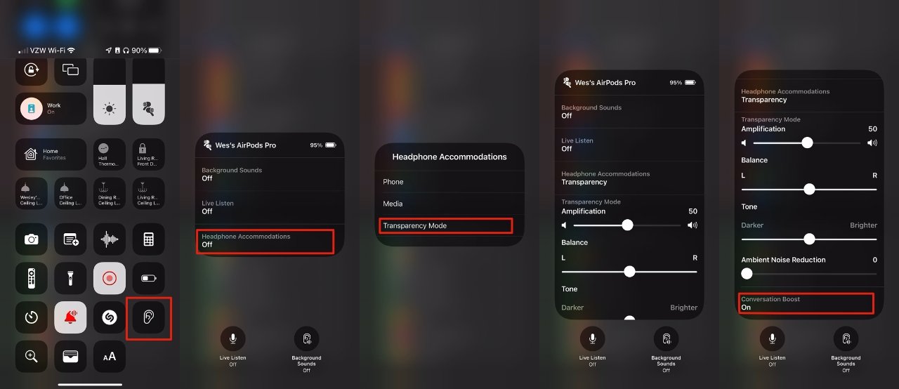 Tăng cường hội thoại - một tính năng tuyệt vời dành riêng cho AirPods Pro