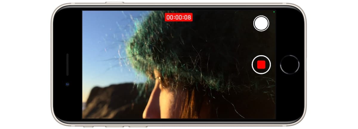 quay video trên iPhone SE 3