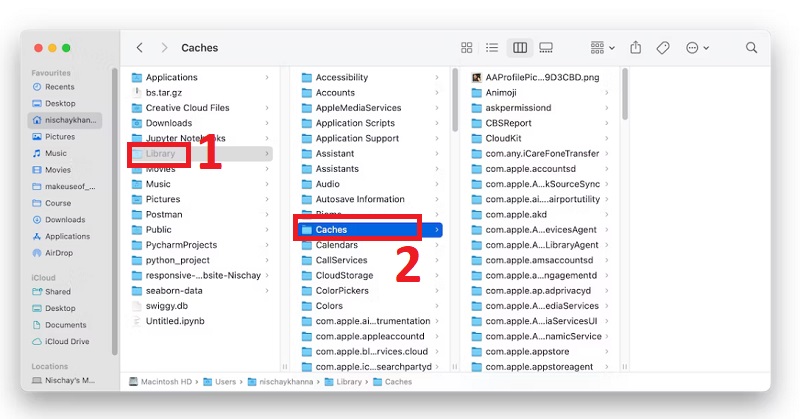 Xóa bộ nhớ cache trên máy Mac 