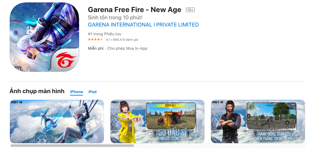 Top 15 game iPhone được chơi nhiều nhất năm 2021