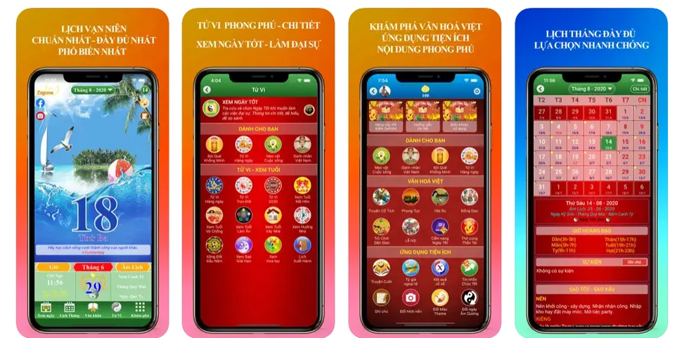 TOP 1: Lịch Vạn Niên 2023 Lịch Việt