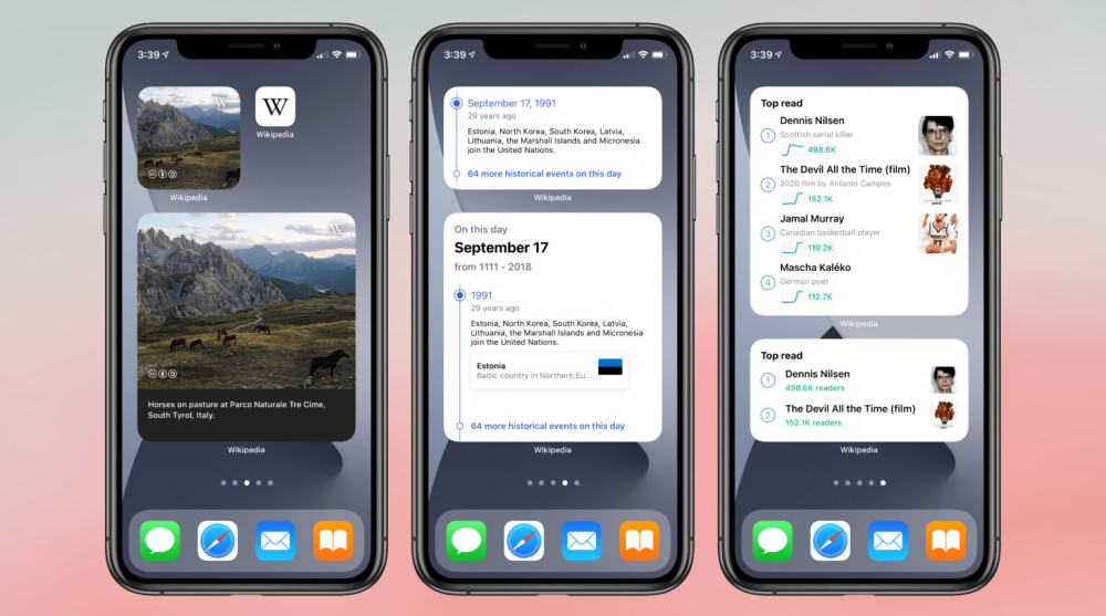 Top 5 widget cực hữu ích trên iOS 14 của iphone.