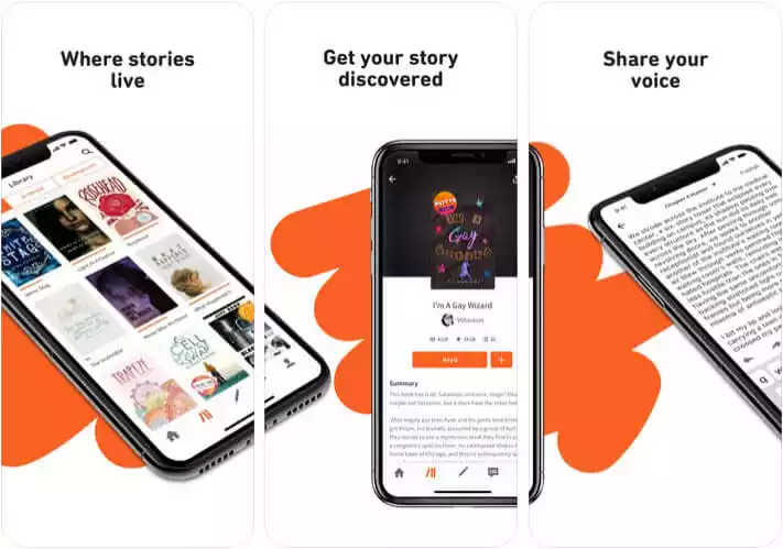 Ứng dụng Wattpad đọc sách trên iPhone