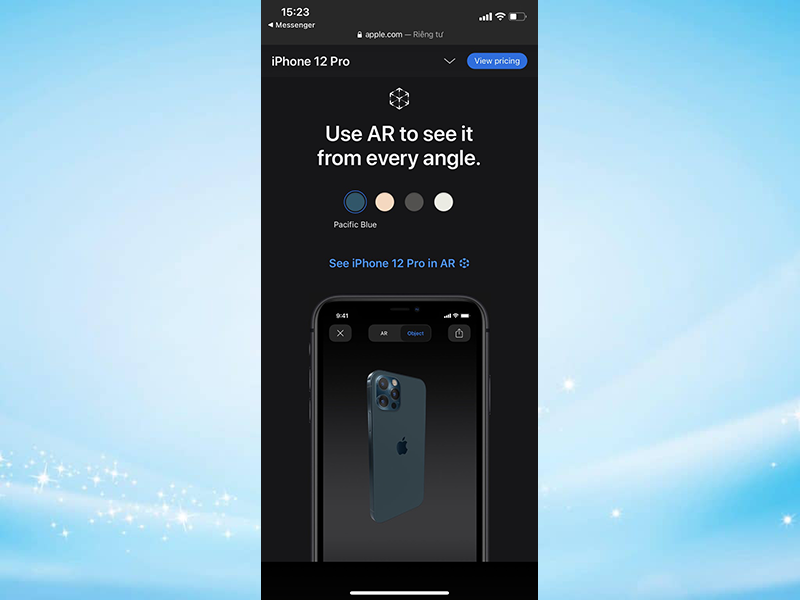  iPhone 12 Series bằng công nghệ AR từ Apple 