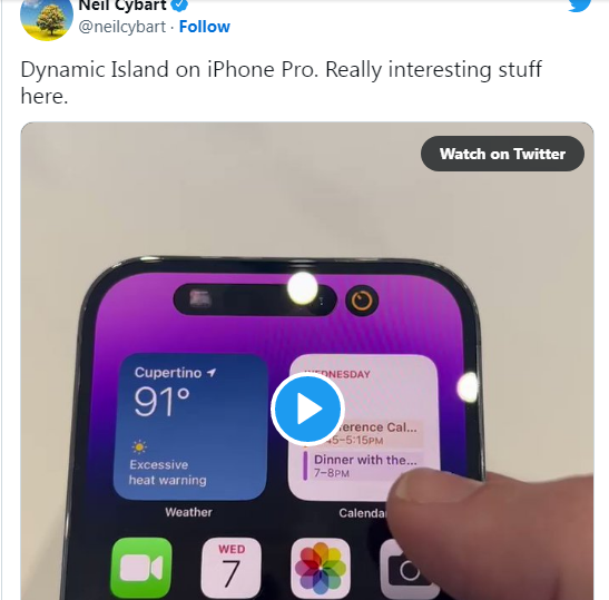 Trên tay iPhone 14 Pro: màu sắc mới, màn hình luôn bật và Dynamic Island