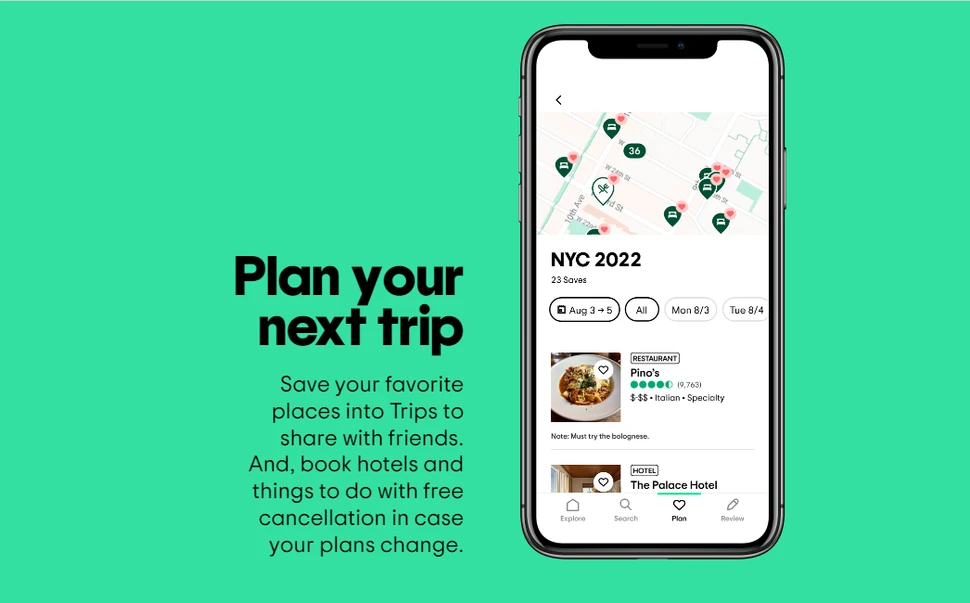 Tripadvisor: App chất lượng dành cho dân xê dịch