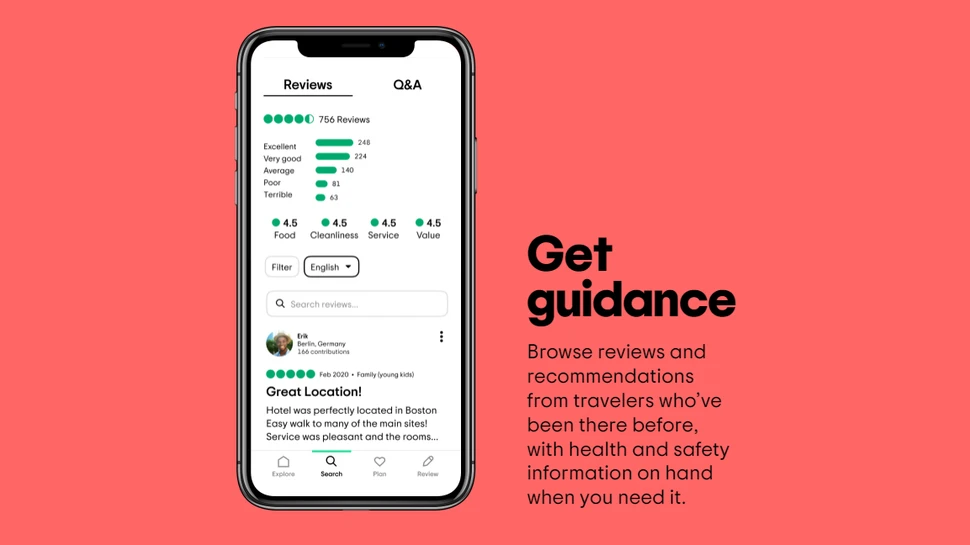Tripadvisor: App chất lượng dành cho dân xê dịch