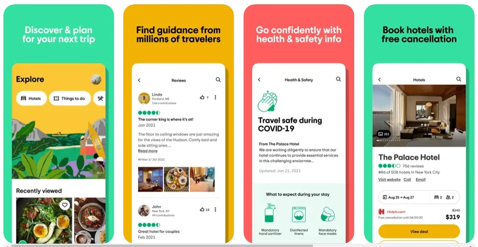 Tripadvisor: App chất lượng dành cho dân xê dịch