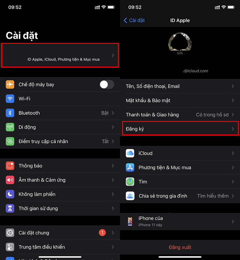 Cách hủy nhiều đăng ký ứng dụng cùng một lúc