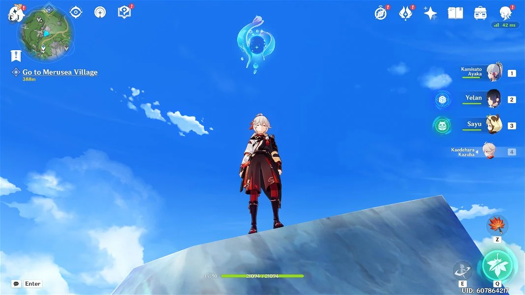 Vị trí Thủy Thần Đồng