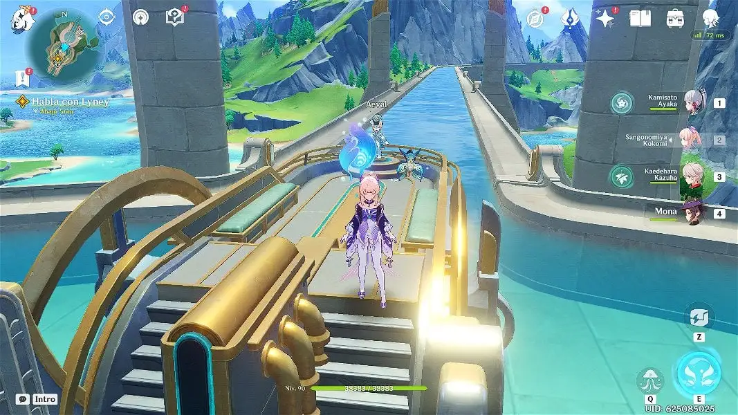 Vị trí Thủy Thần Đồng