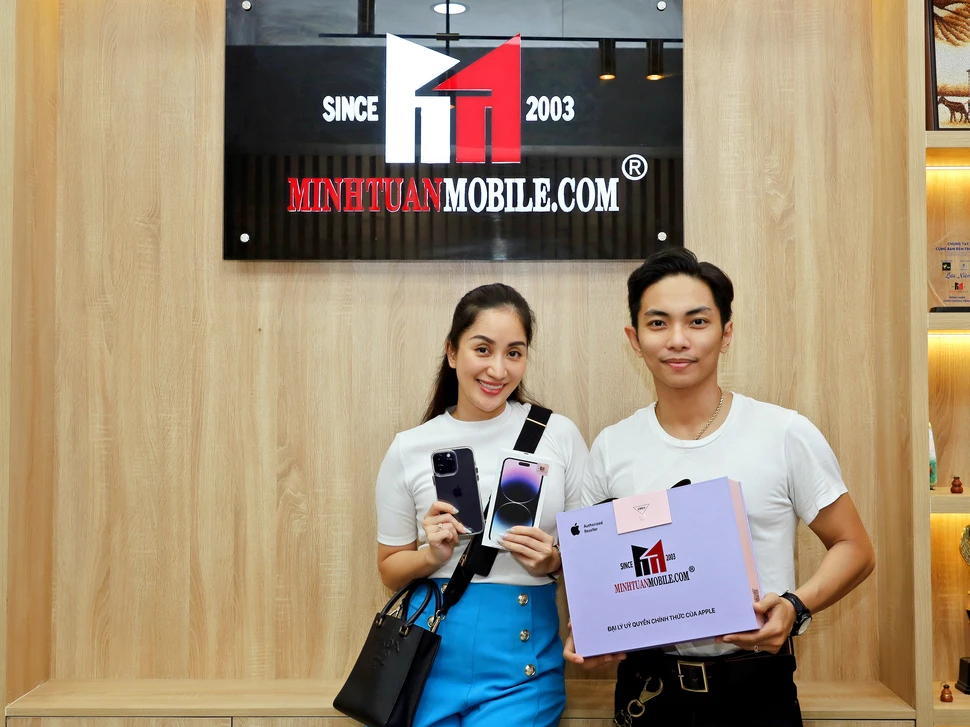 iPhone 14 Pro Max tại Minh Tuấn Mobile - Khánh Thi và Phan Hiển