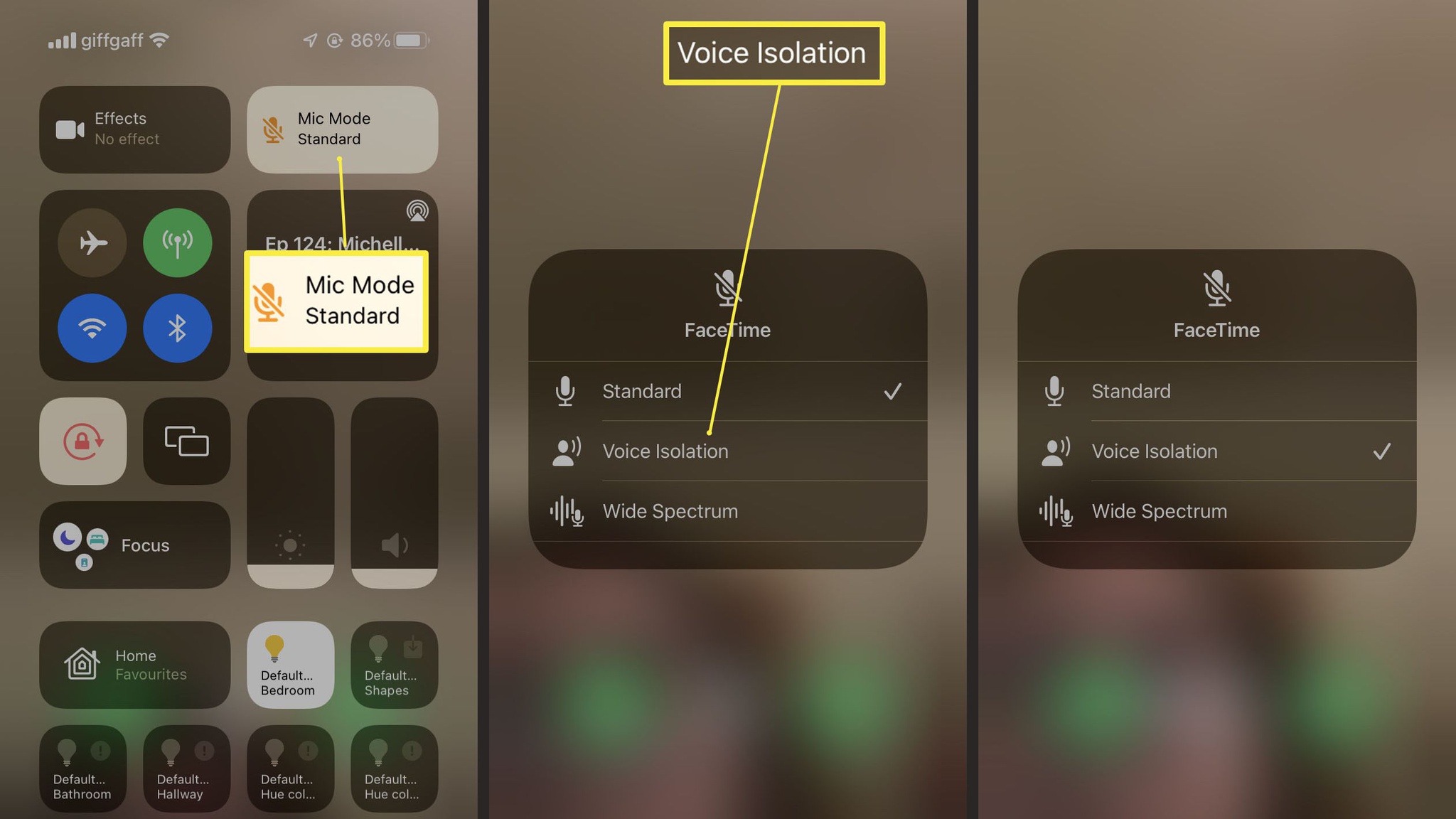 Chế độ cách ly giọng nói