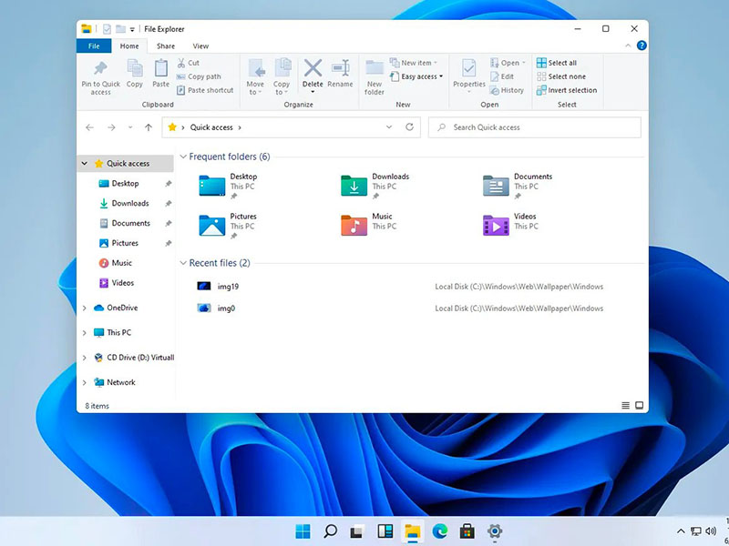 Hệ điều hành Windows 11 có icon ứng dụng thay đổi