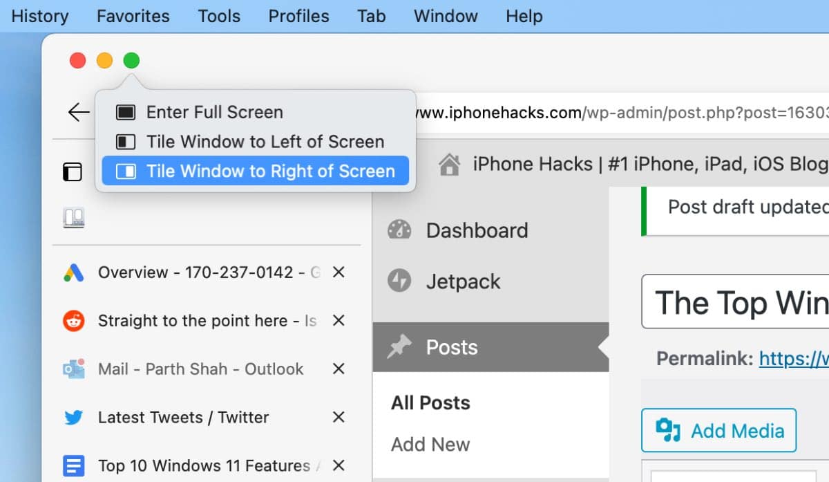 Tính năng Snap trên Windows 11